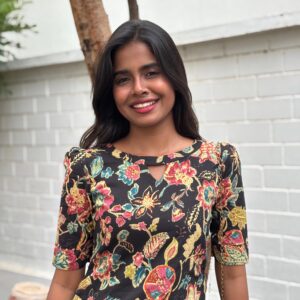 Floral Cotton Kurti Set