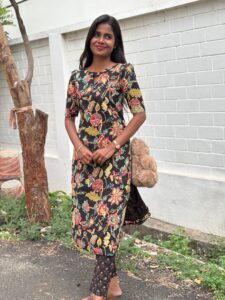 Floral Black