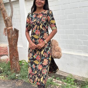 Floral Black